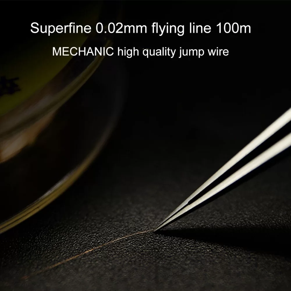 Picture of 3 in 1 100m 0.02mm Copper Wire iPhone Motherboard Repair Fly Line Set Flying Wire Maintenance Tools